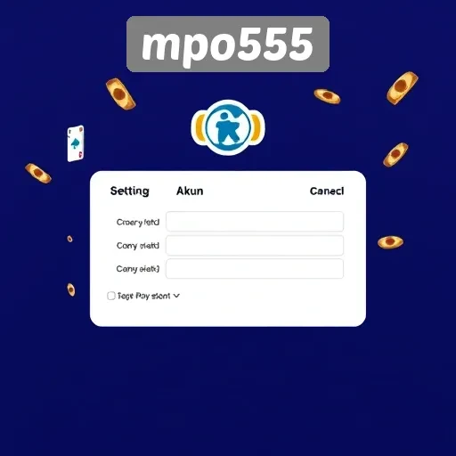 Setting Akun dan Proses Pendaftaran di Mpo555